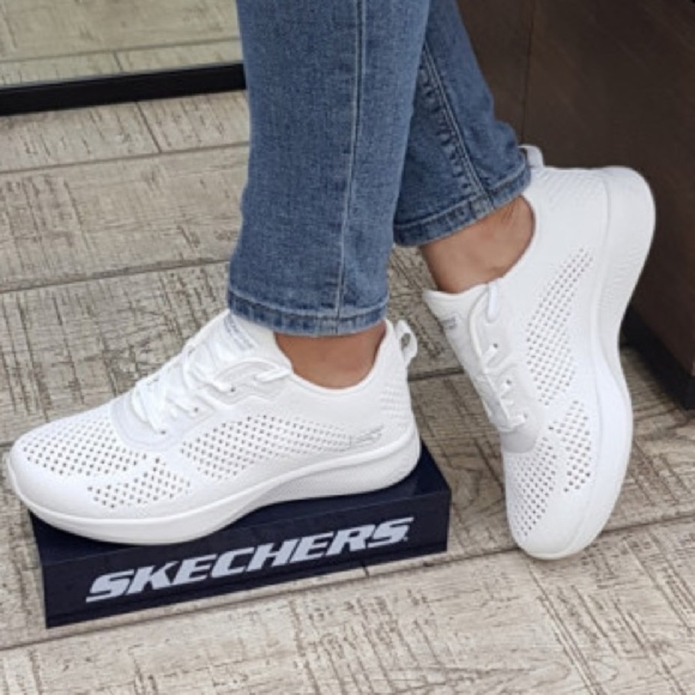 New SKECHERS BOBS SPORT SQUAD 2 women shoes - Picture 3 of 14